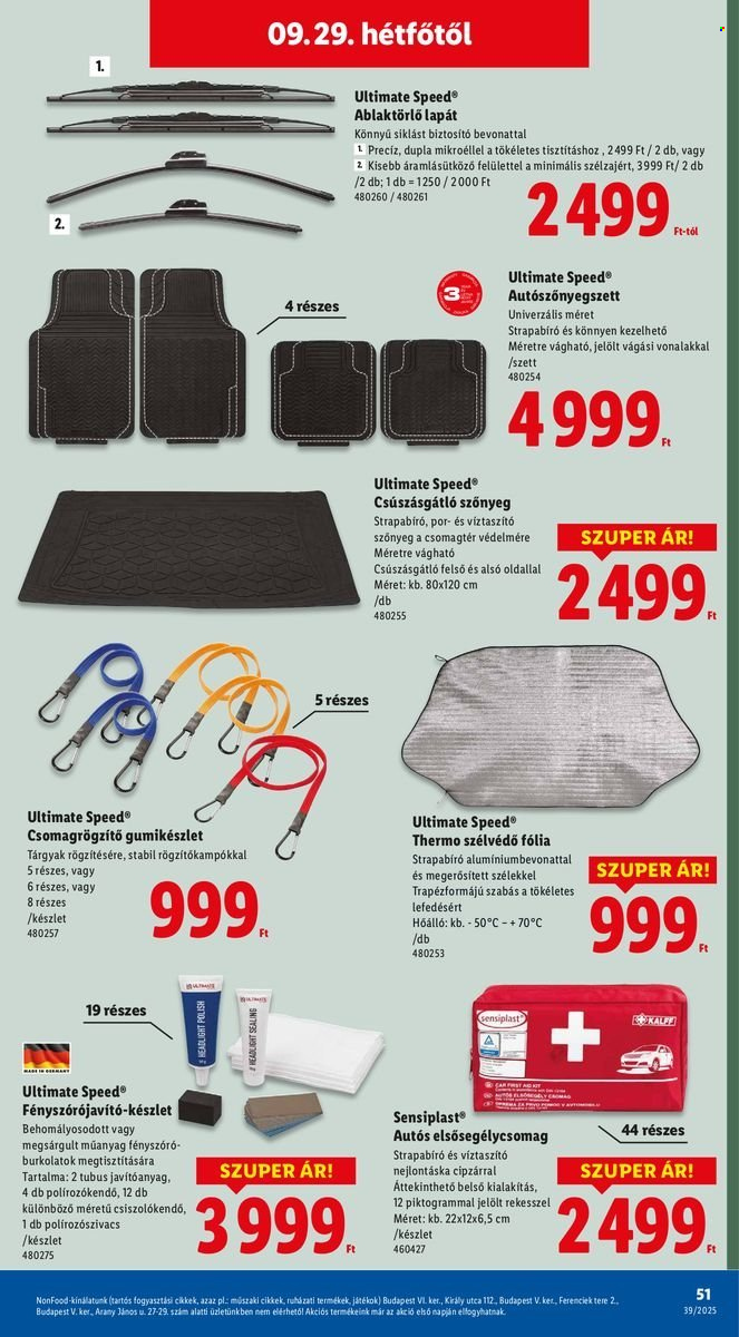 Lidl akciós újságok - 2025.09.25 - 2025.10.01. Oldal 51