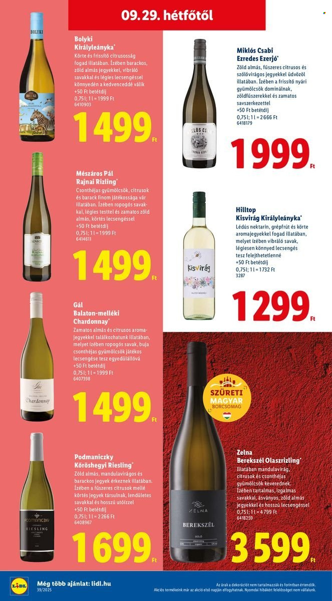 Lidl akciós újságok - 2025.09.25 - 2025.10.01. Oldal 62