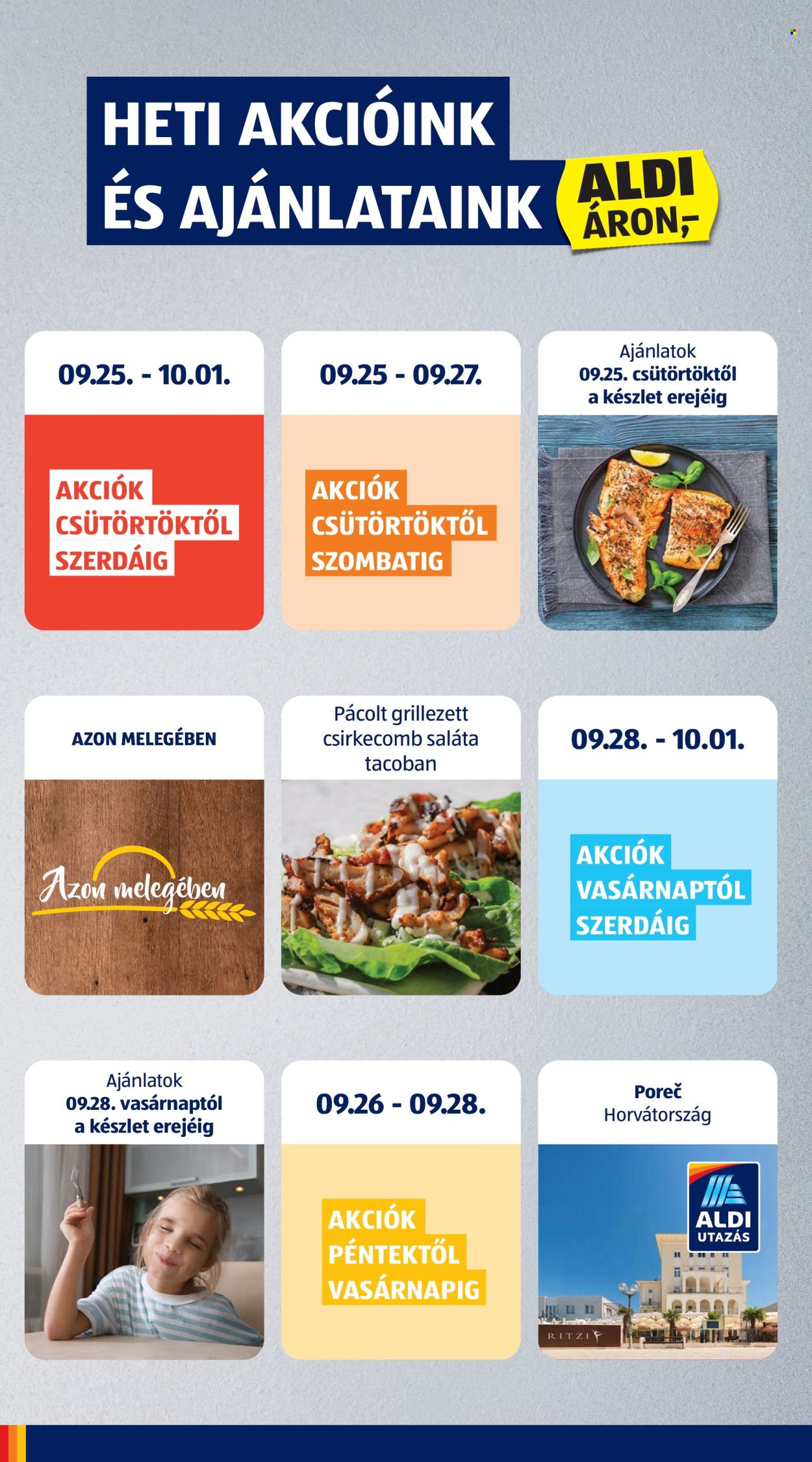 Aldi akciós újságok - 2025.09.25 - 2025.10.01. Oldal 2