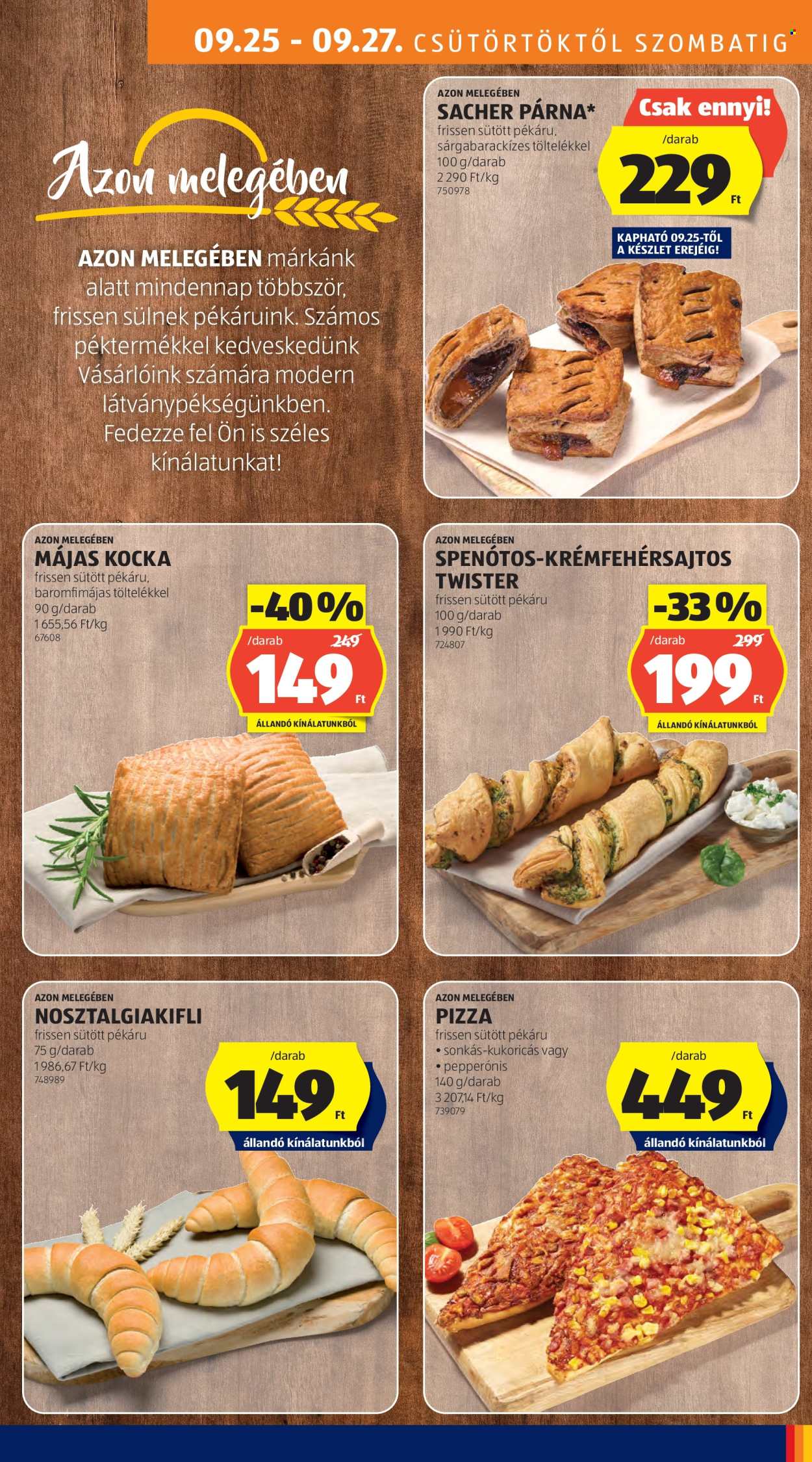 Aldi akciós újságok - 2025.09.25 - 2025.10.01. Oldal 13