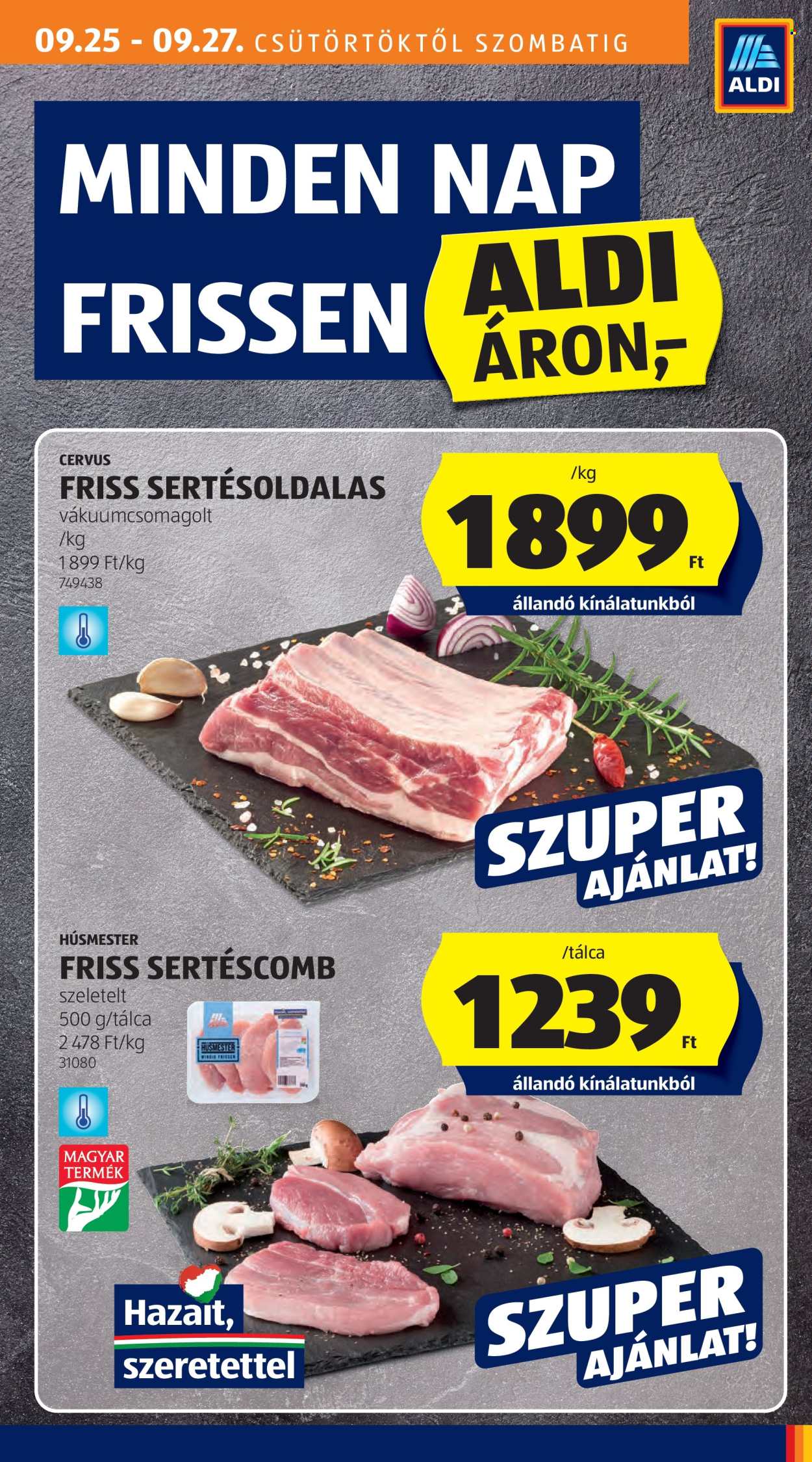 Aldi akciós újságok - 2025.09.25 - 2025.10.01. Oldal 17