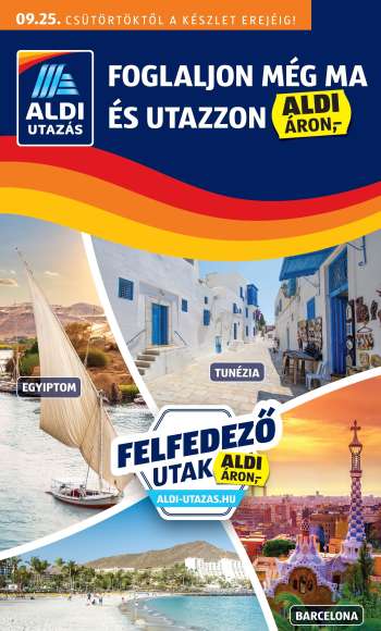 Újság Aldi - 2025.09.25 - 2025.10.01.