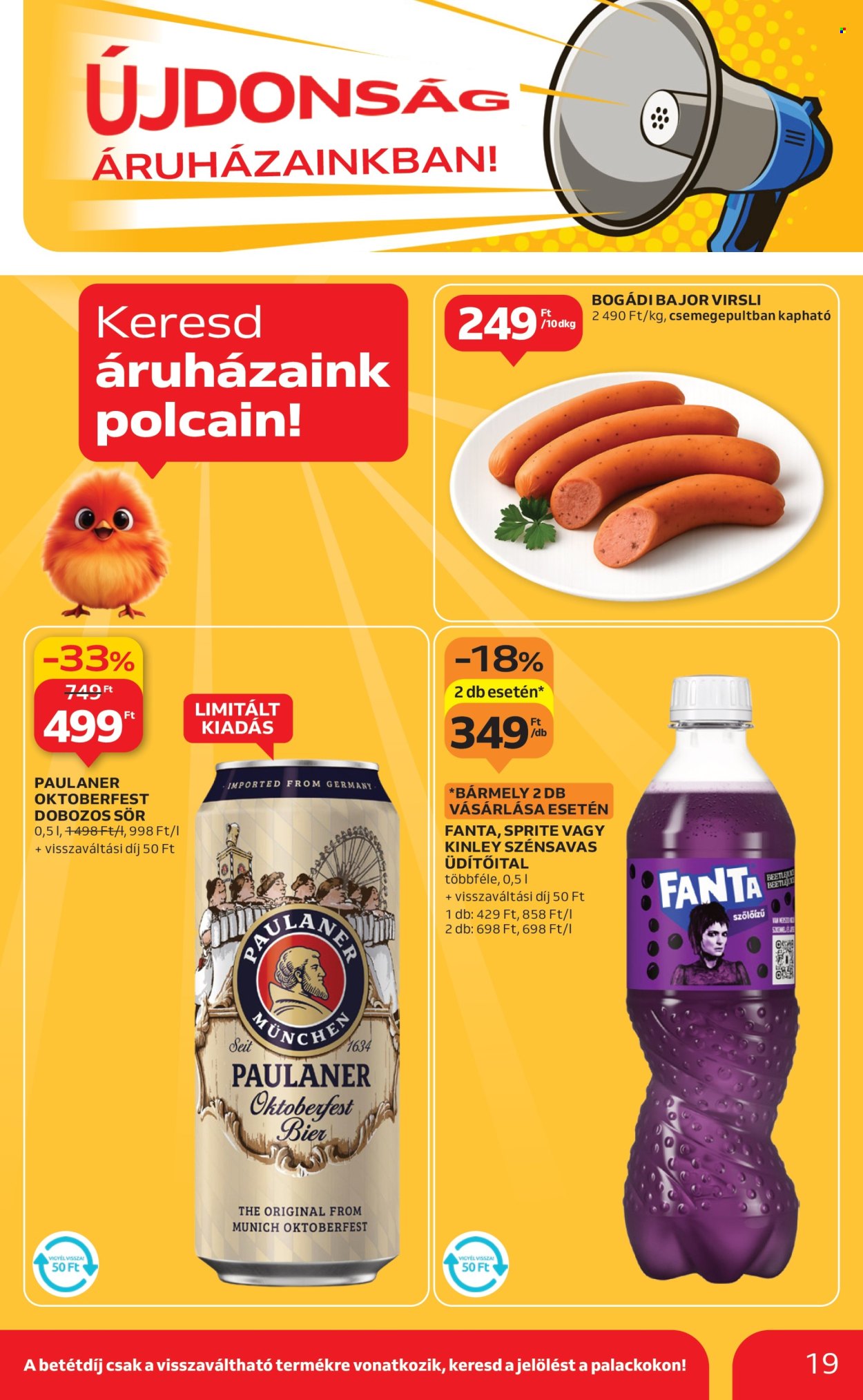 Auchan akciós újságok - 2025.09.25 - 2025.10.01. Oldal 19