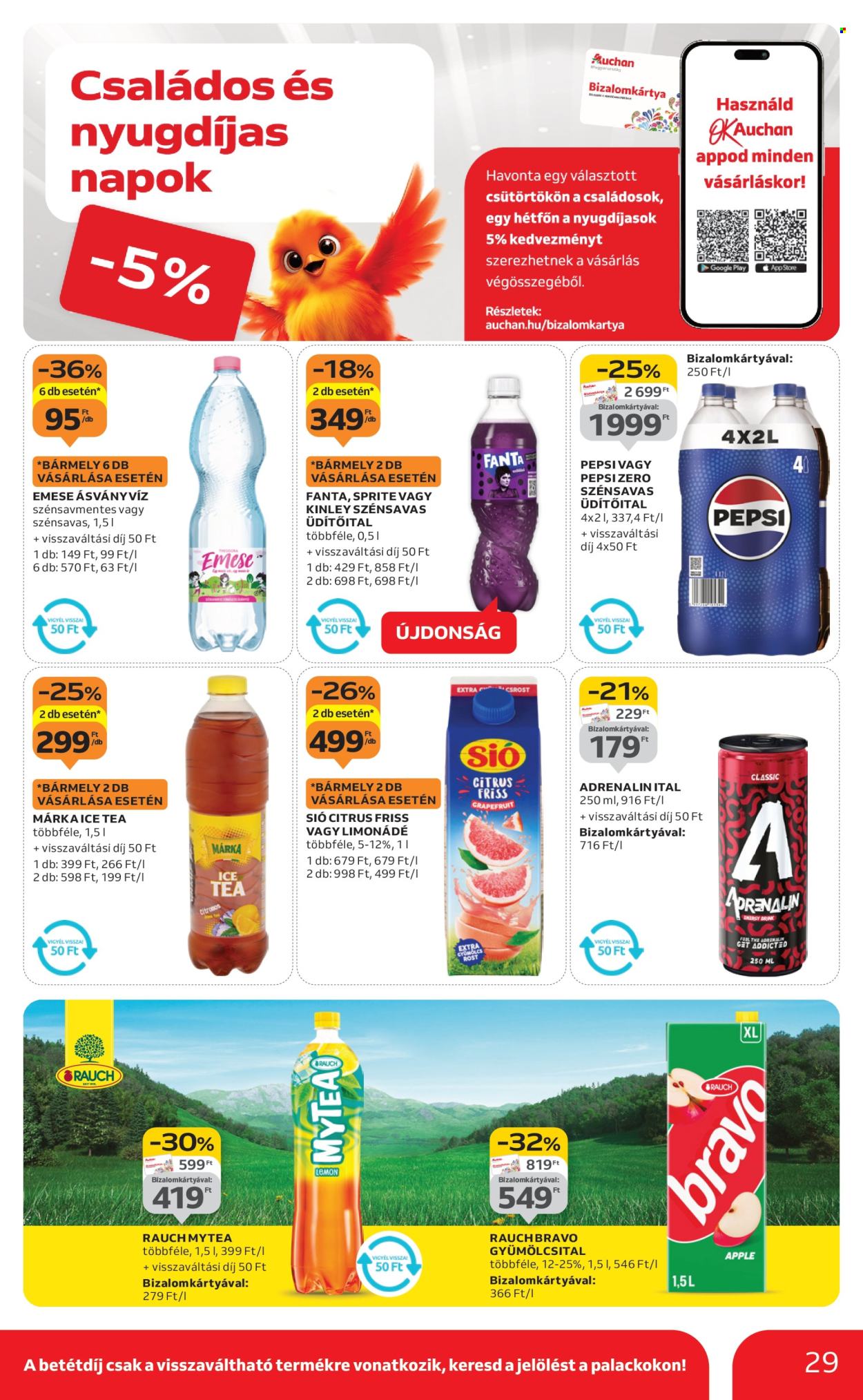 Auchan akciós újságok - 2025.09.25 - 2025.10.01. Oldal 29