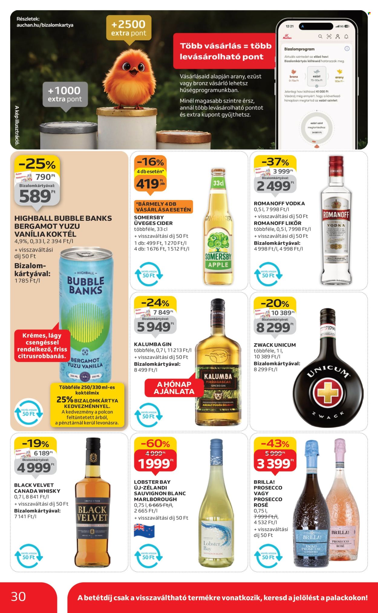 Auchan akciós újságok - 2025.09.25 - 2025.10.01. Oldal 30