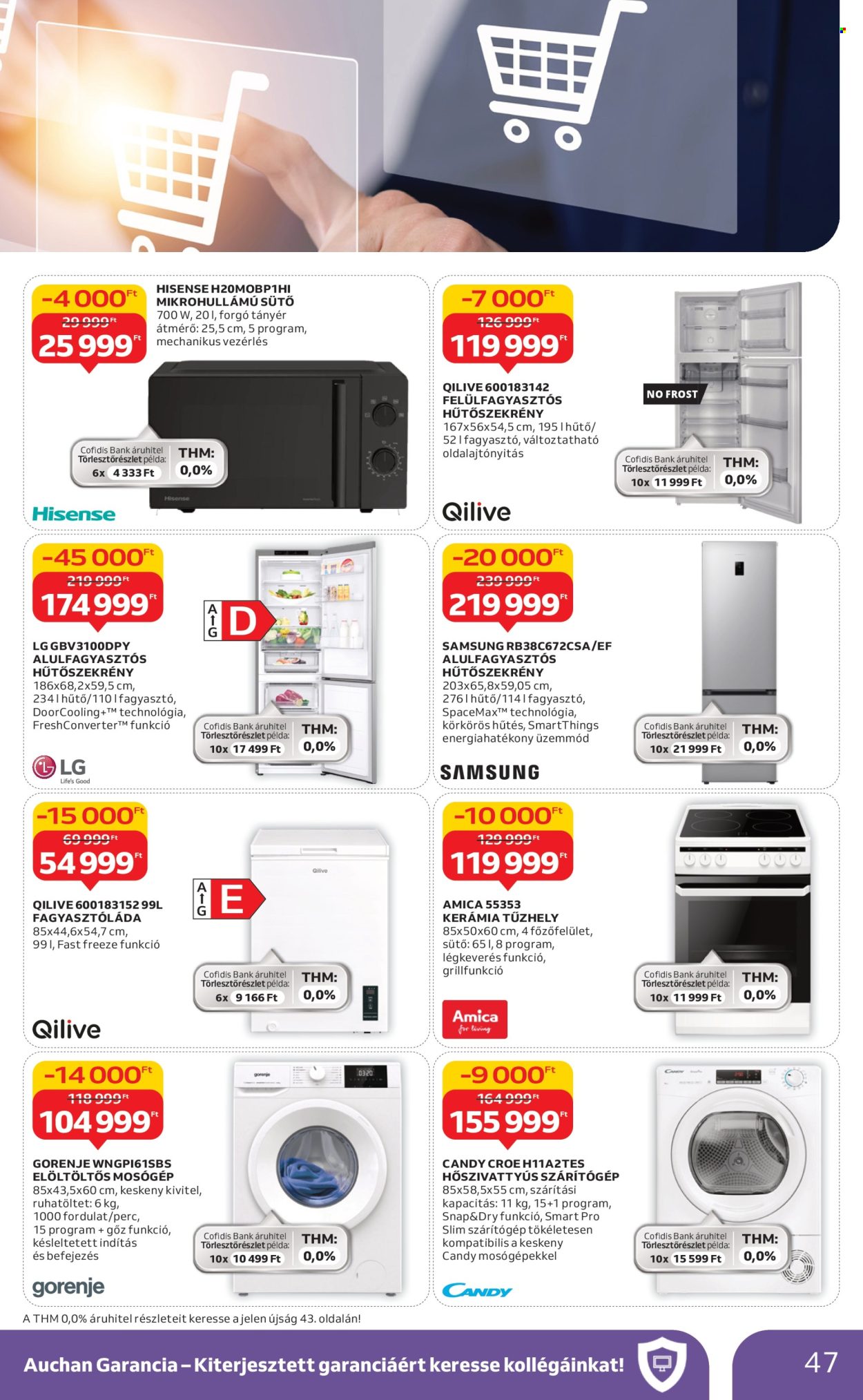 Auchan akciós újságok - 2025.09.25 - 2025.10.01. Oldal 47