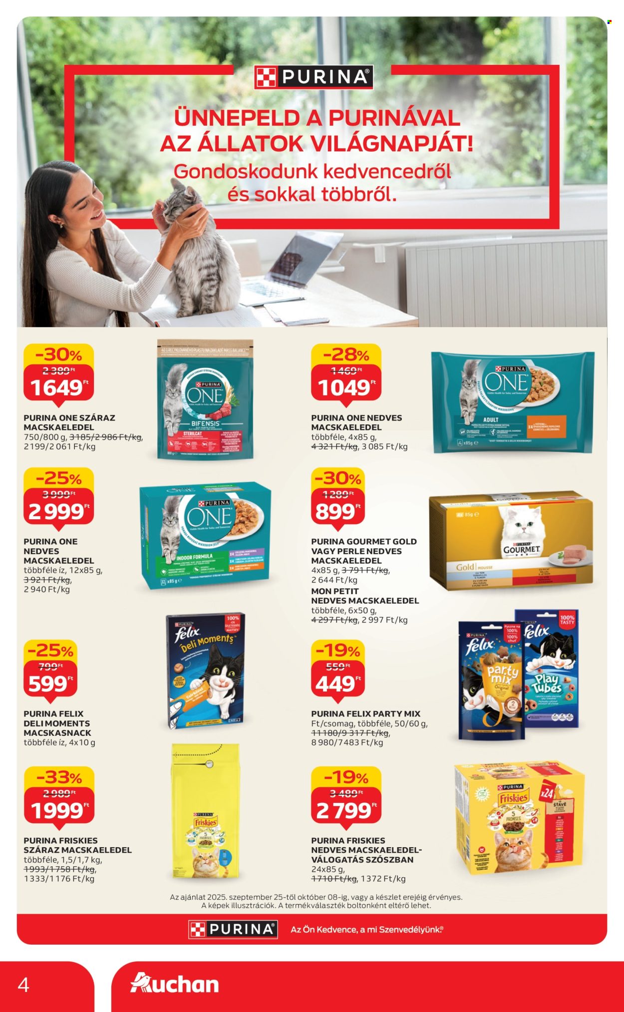 Auchan akciós újságok - 2025.09.25 - 2025.10.08. Oldal 4