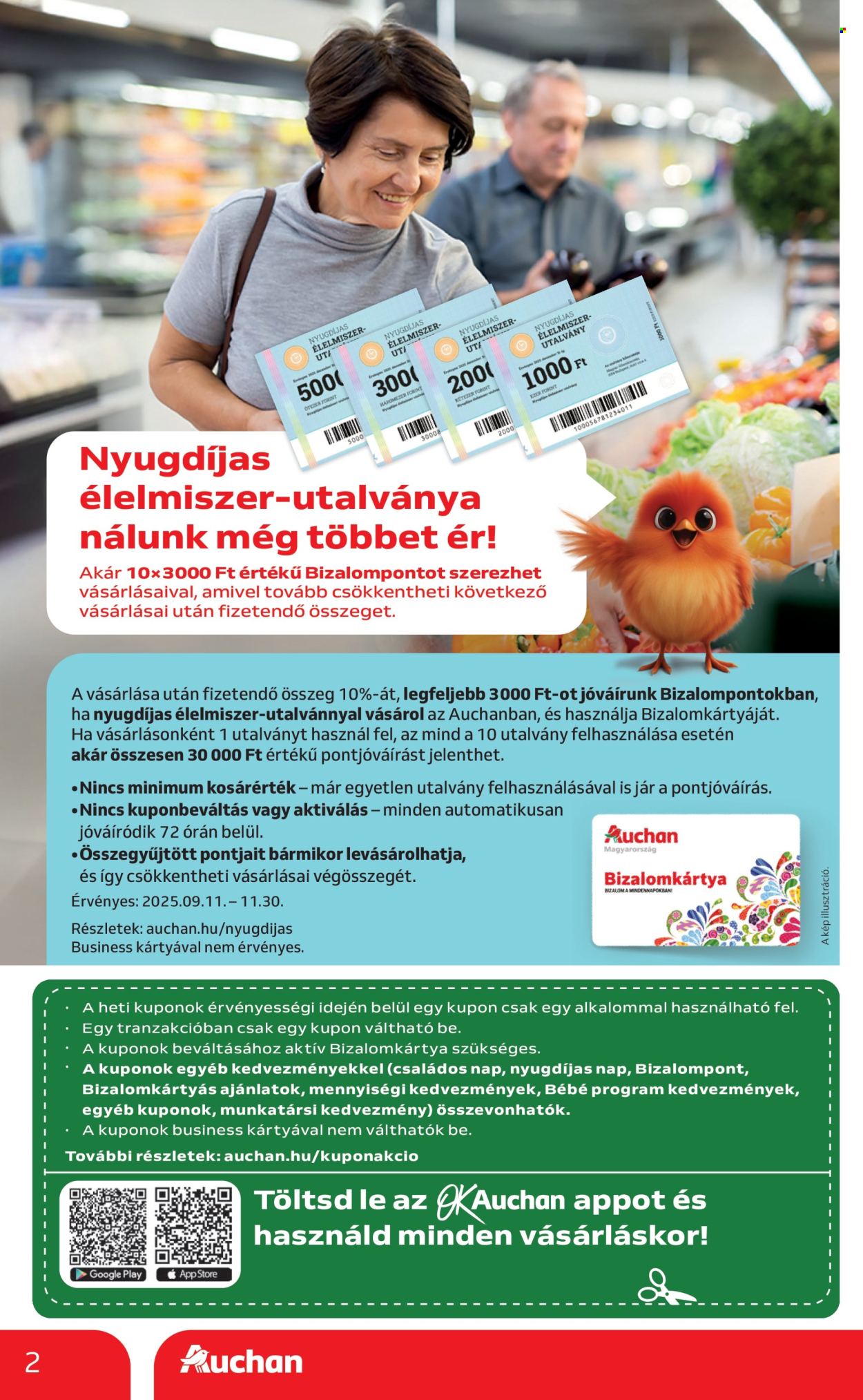 Auchan akciós újságok - 2025.09.25 - 2025.10.01. Oldal 2