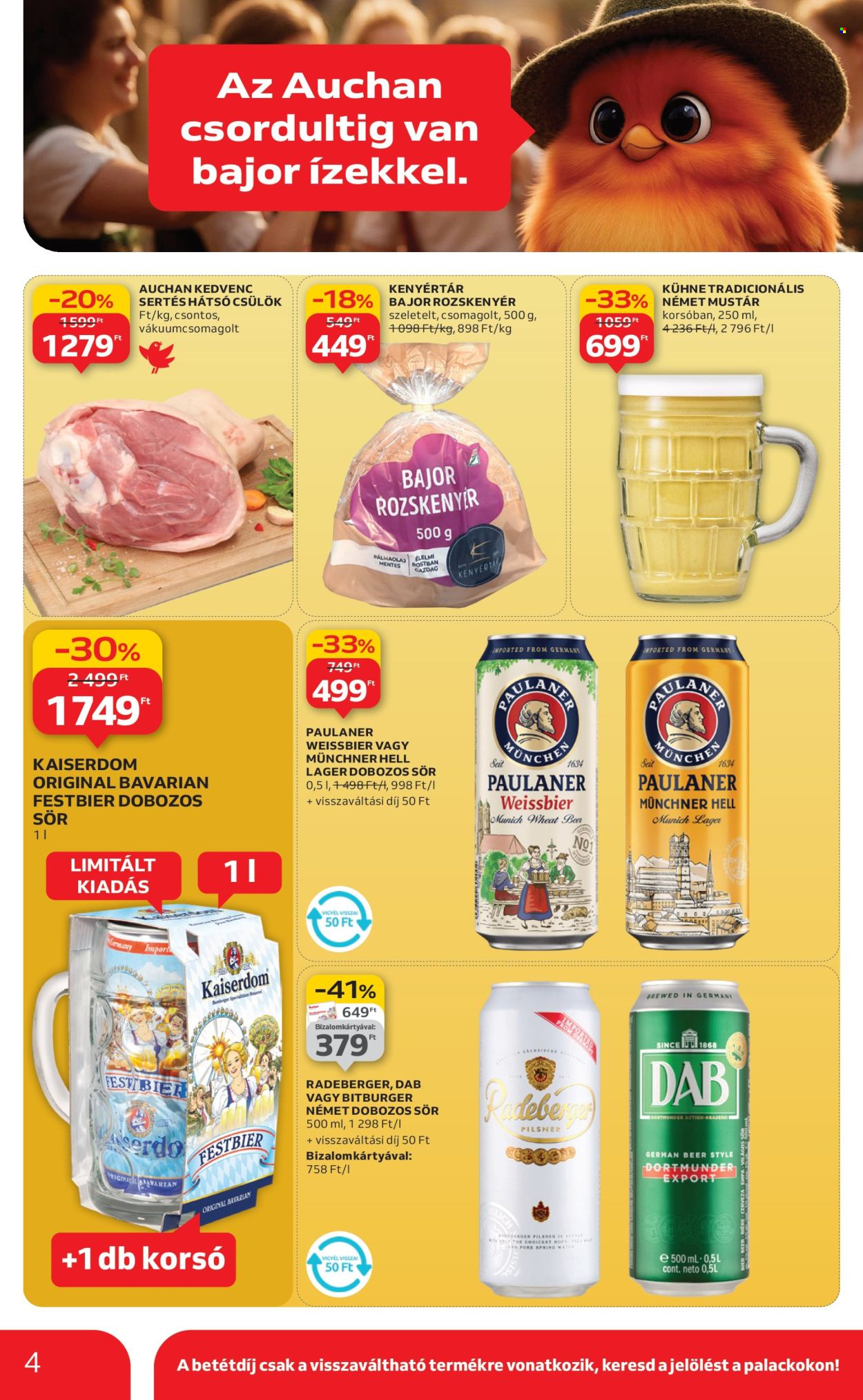 Auchan akciós újságok - 2025.09.25 - 2025.10.01. Oldal 4