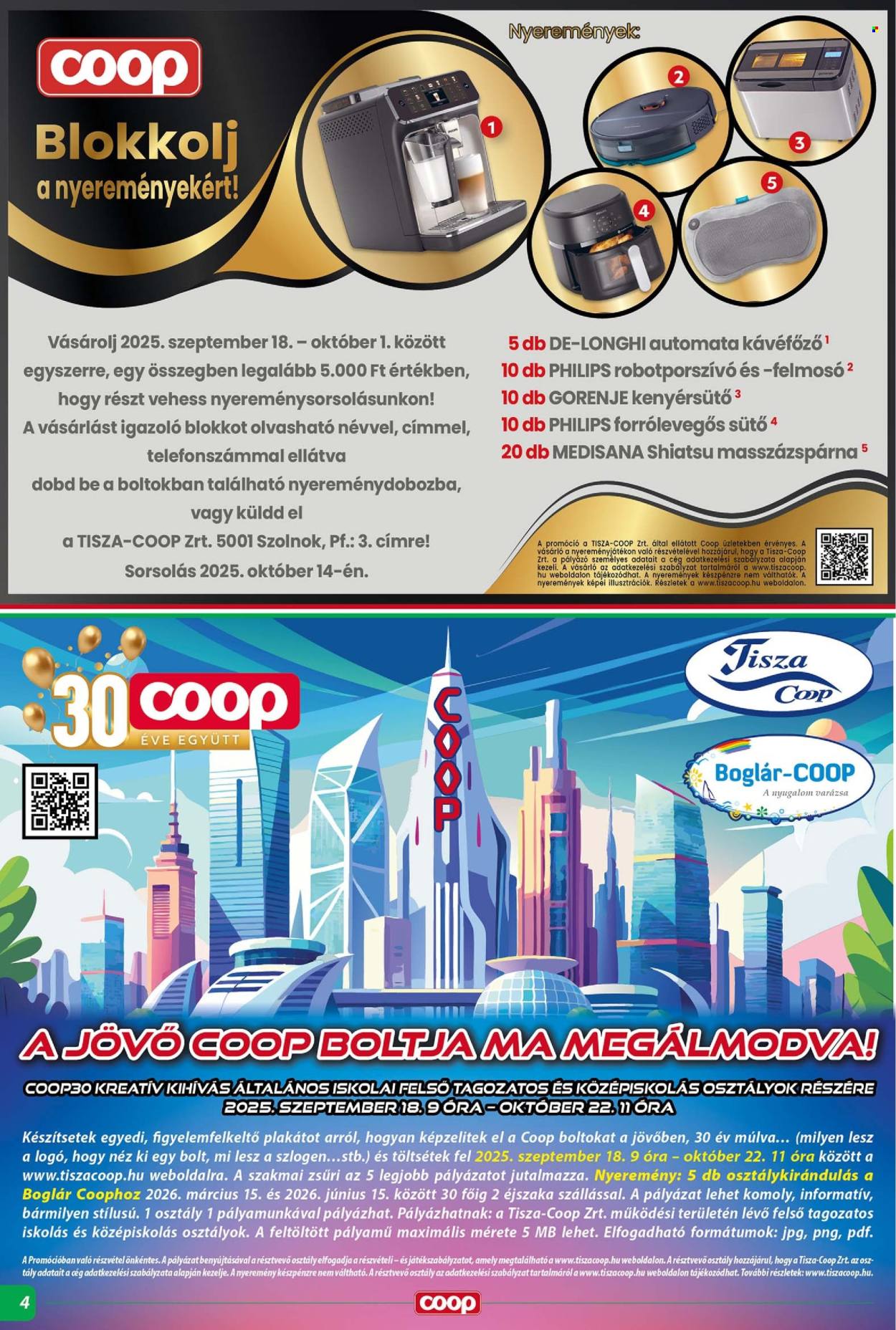 Coop akciós újságok - 2025.09.25 - 2025.10.01. Oldal 4