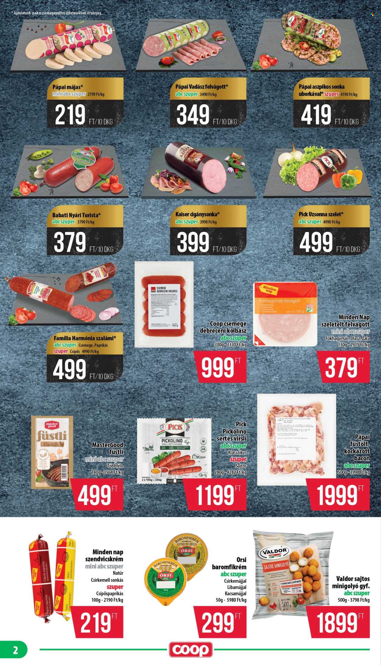 Coop akciós újságok - 2025.09.25 - 2025.10.01. Oldal 2