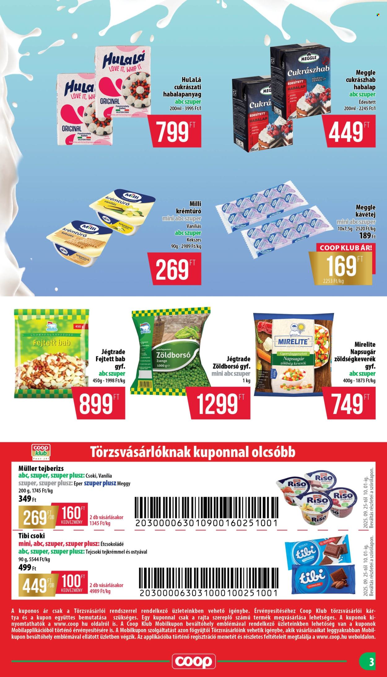 Coop akciós újságok - 2025.09.25 - 2025.10.01. Oldal 3