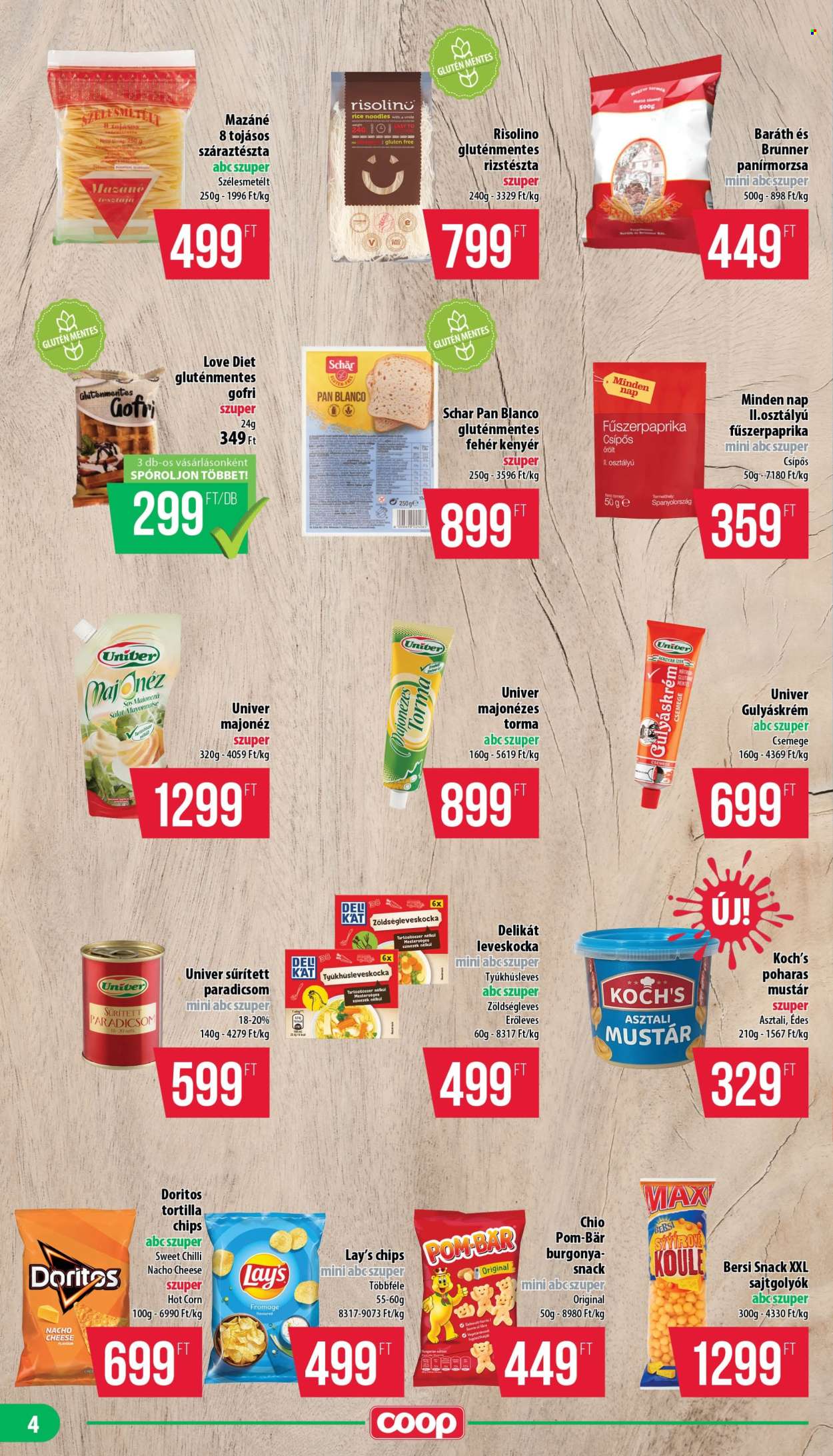 Coop akciós újságok - 2025.09.25 - 2025.10.01. Oldal 4