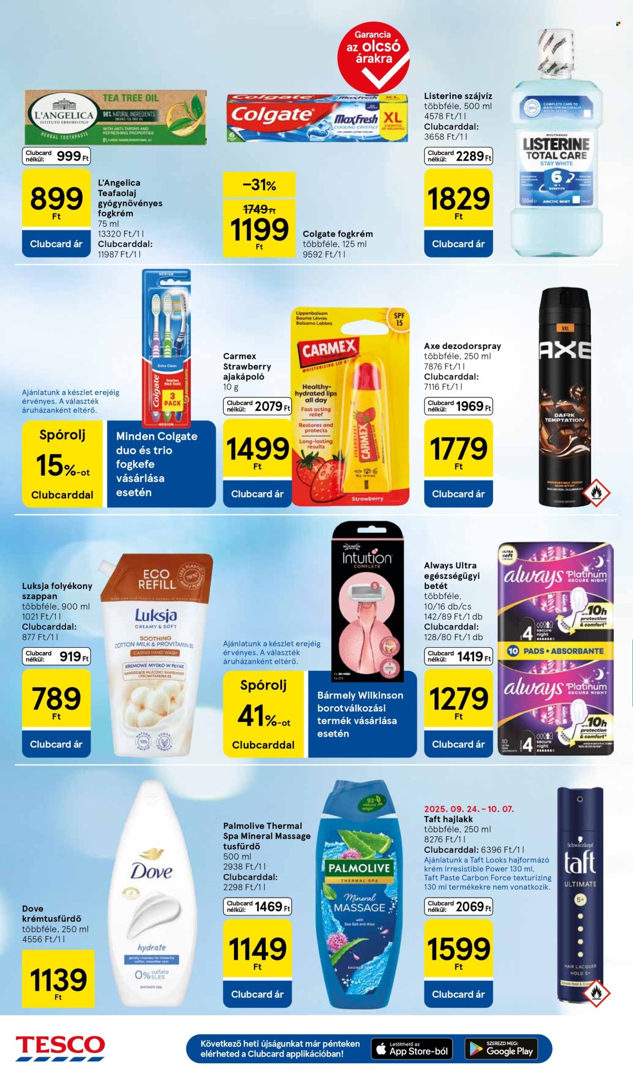 TESCO akciós újságok - 2025.10.02 - 2025.10.08. Oldal 26