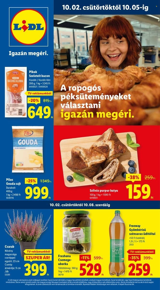 Lidl akciós újságok - 2025.10.02 - 2025.10.08. Oldal 1