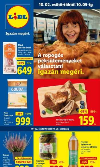 Újság Lidl - 2025.10.02 - 2025.10.08.