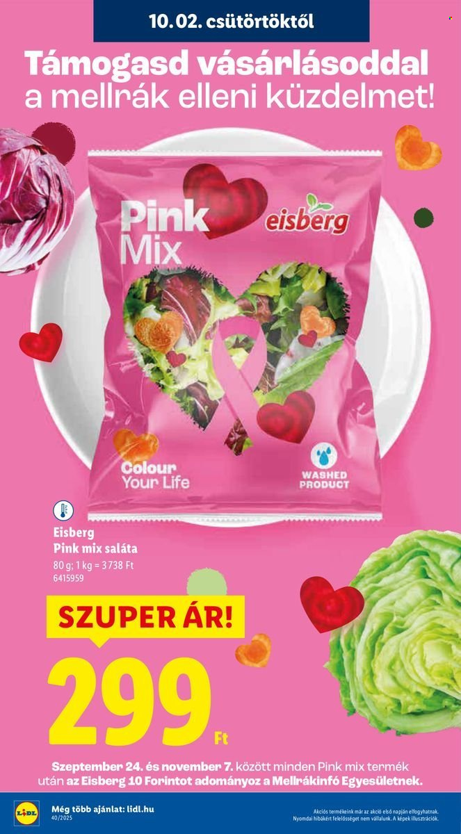 Lidl akciós újságok - 2025.10.02 - 2025.10.08. Oldal 2
