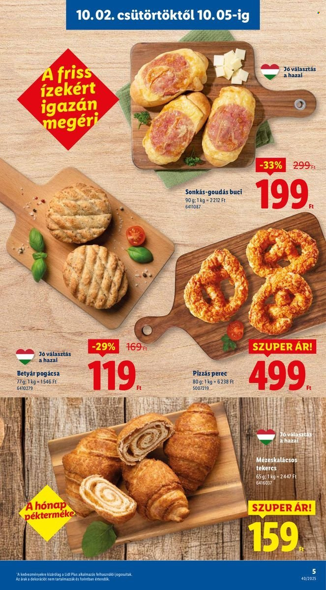 Lidl akciós újságok - 2025.10.02 - 2025.10.08. Oldal 5