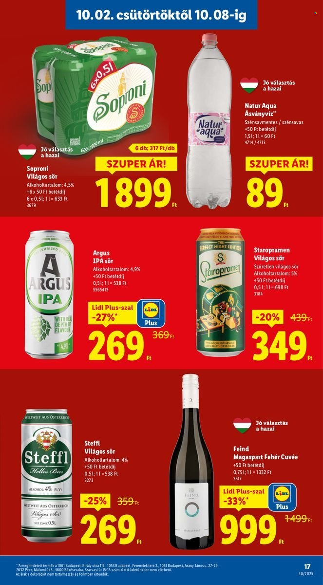 Lidl akciós újságok - 2025.10.02 - 2025.10.08. Oldal 17