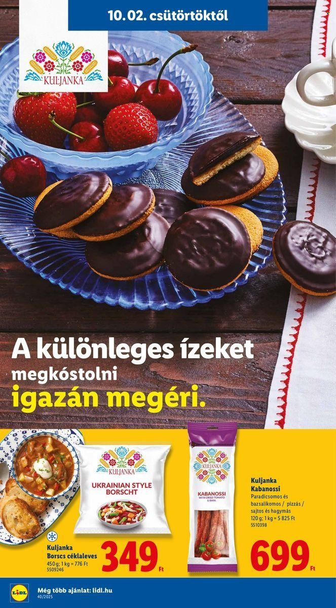 Lidl akciós újságok - 2025.10.02 - 2025.10.08. Oldal 20
