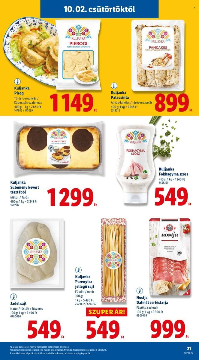 Lidl akciós újságok - 2025.10.02 - 2025.10.08. Oldal 21