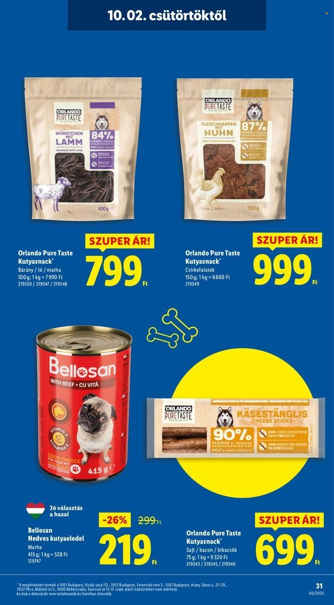 Lidl akciós újságok - 2025.10.02 - 2025.10.08. Oldal 31