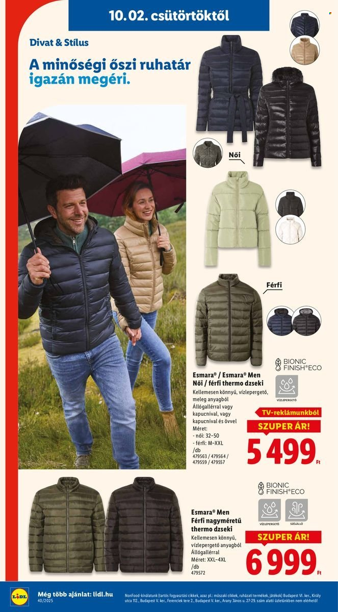 Lidl akciós újságok - 2025.10.02 - 2025.10.08. Oldal 36