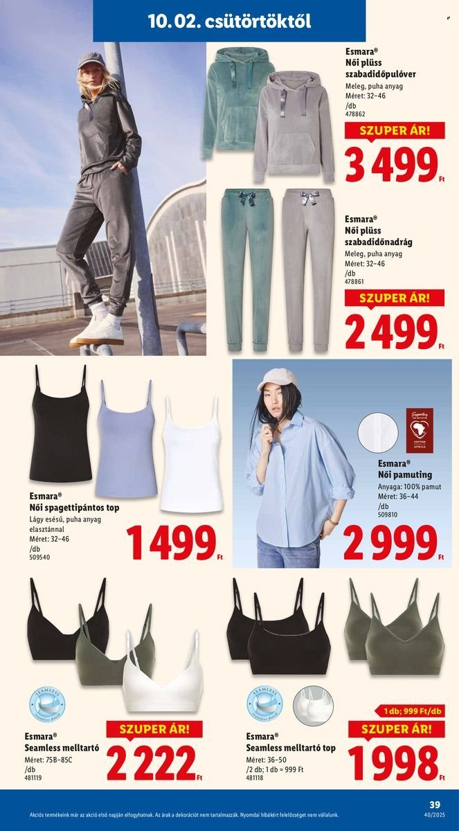 Lidl akciós újságok - 2025.10.02 - 2025.10.08. Oldal 39