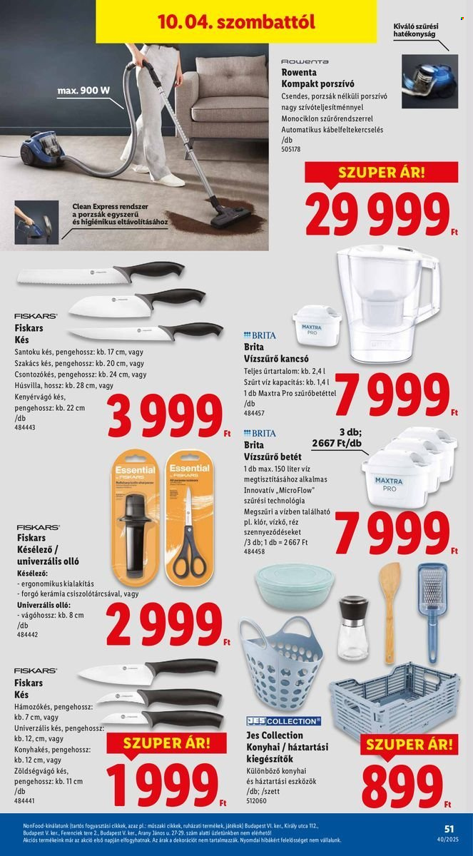 Lidl akciós újságok - 2025.10.02 - 2025.10.08. Oldal 51