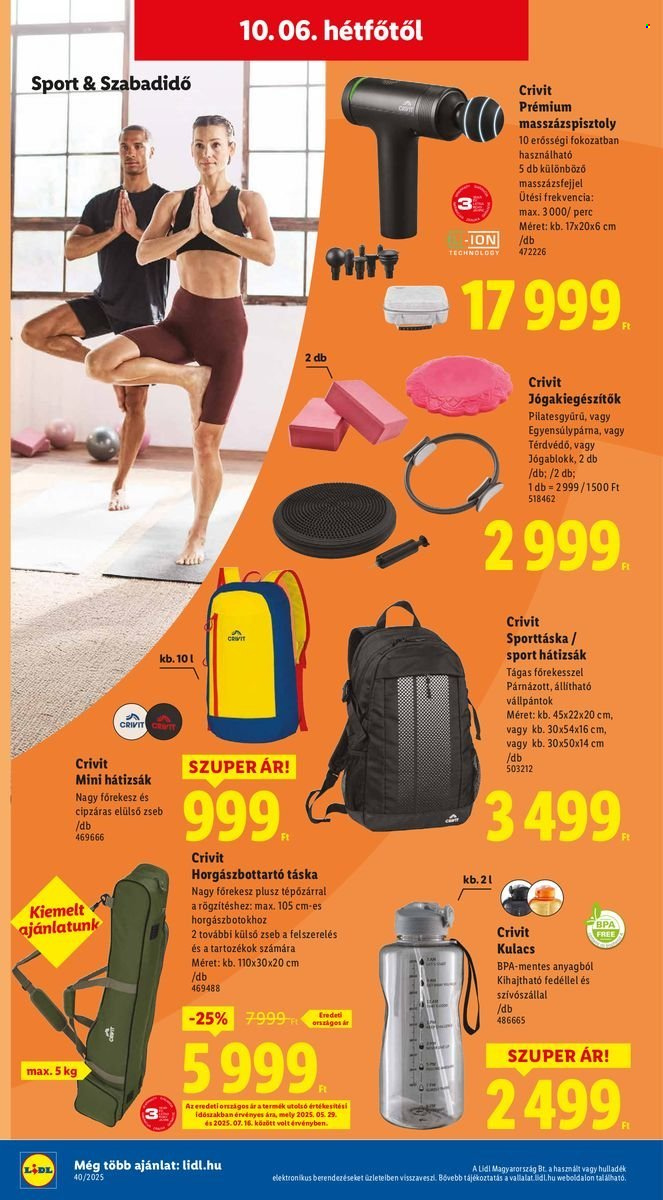 Lidl akciós újságok - 2025.10.02 - 2025.10.08. Oldal 58