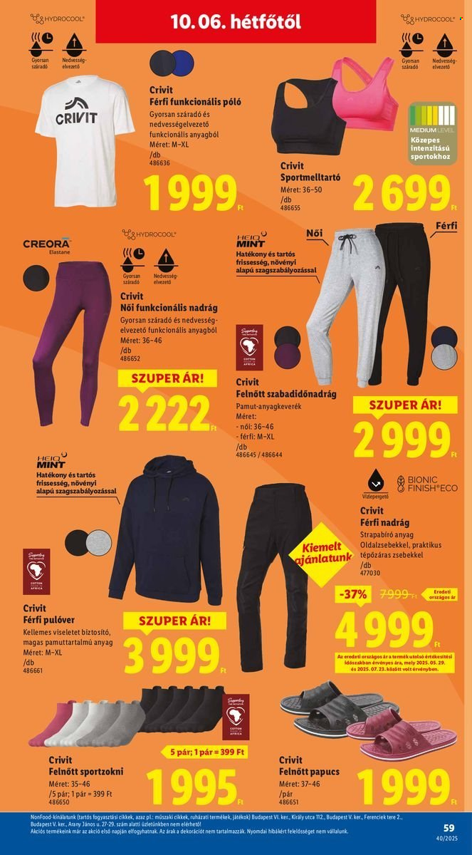 Lidl akciós újságok - 2025.10.02 - 2025.10.08. Oldal 59