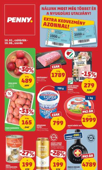 Újság Penny Market - 2025.10.02 - 2025.10.08.