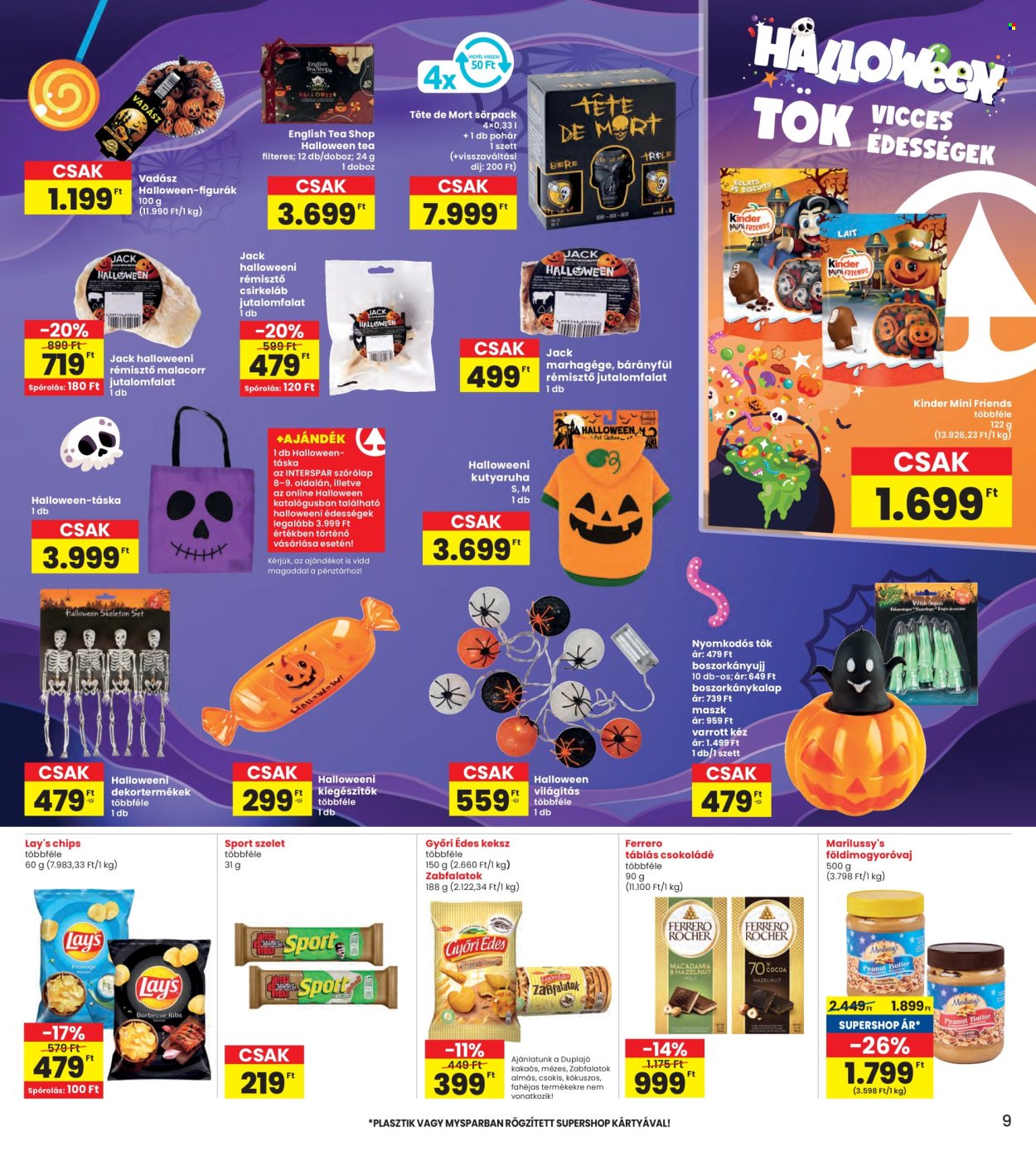 INTERSPAR akciós újságok - 2025.10.02 - 2025.10.08. Oldal 9