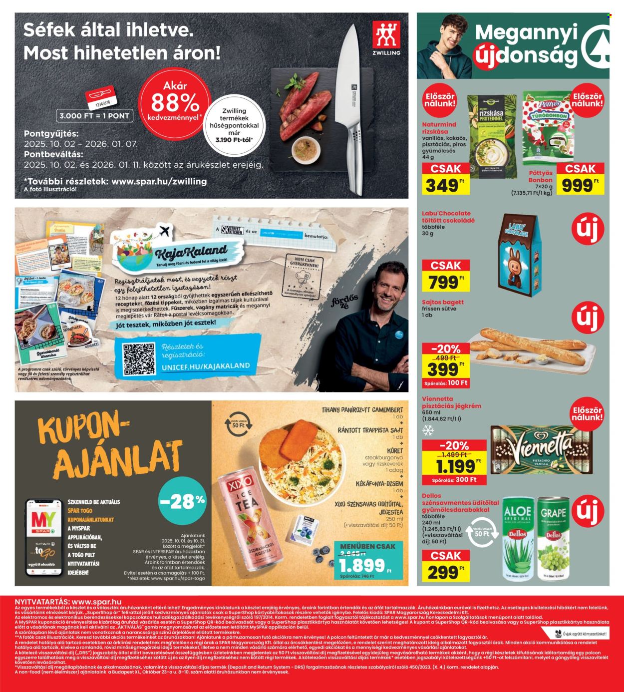 INTERSPAR akciós újságok - 2025.10.02 - 2025.10.08. Oldal 17