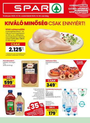 Újság SPAR - 2025.10.02 - 2025.10.08.