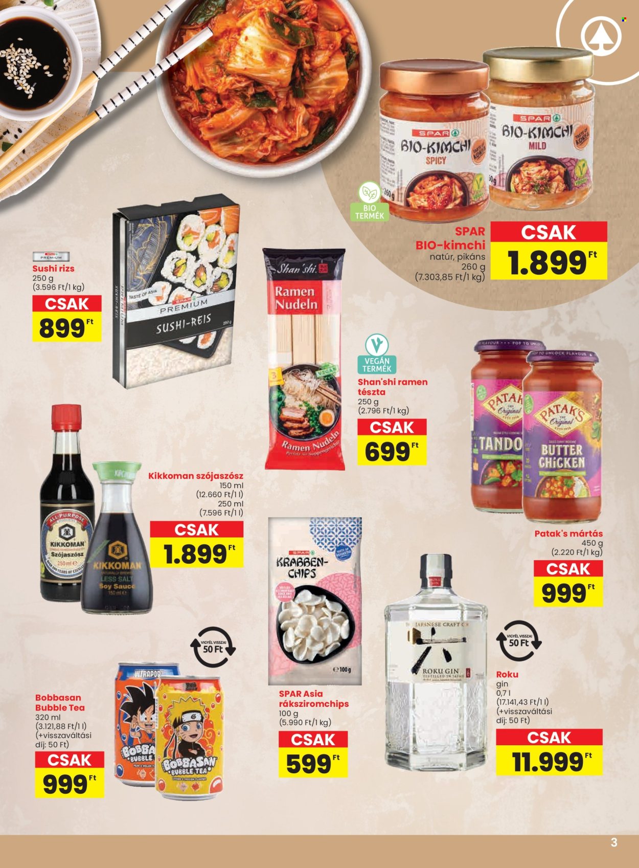 SPAR akciós újságok - 2025.10.02 - 2025.10.08. Oldal 3