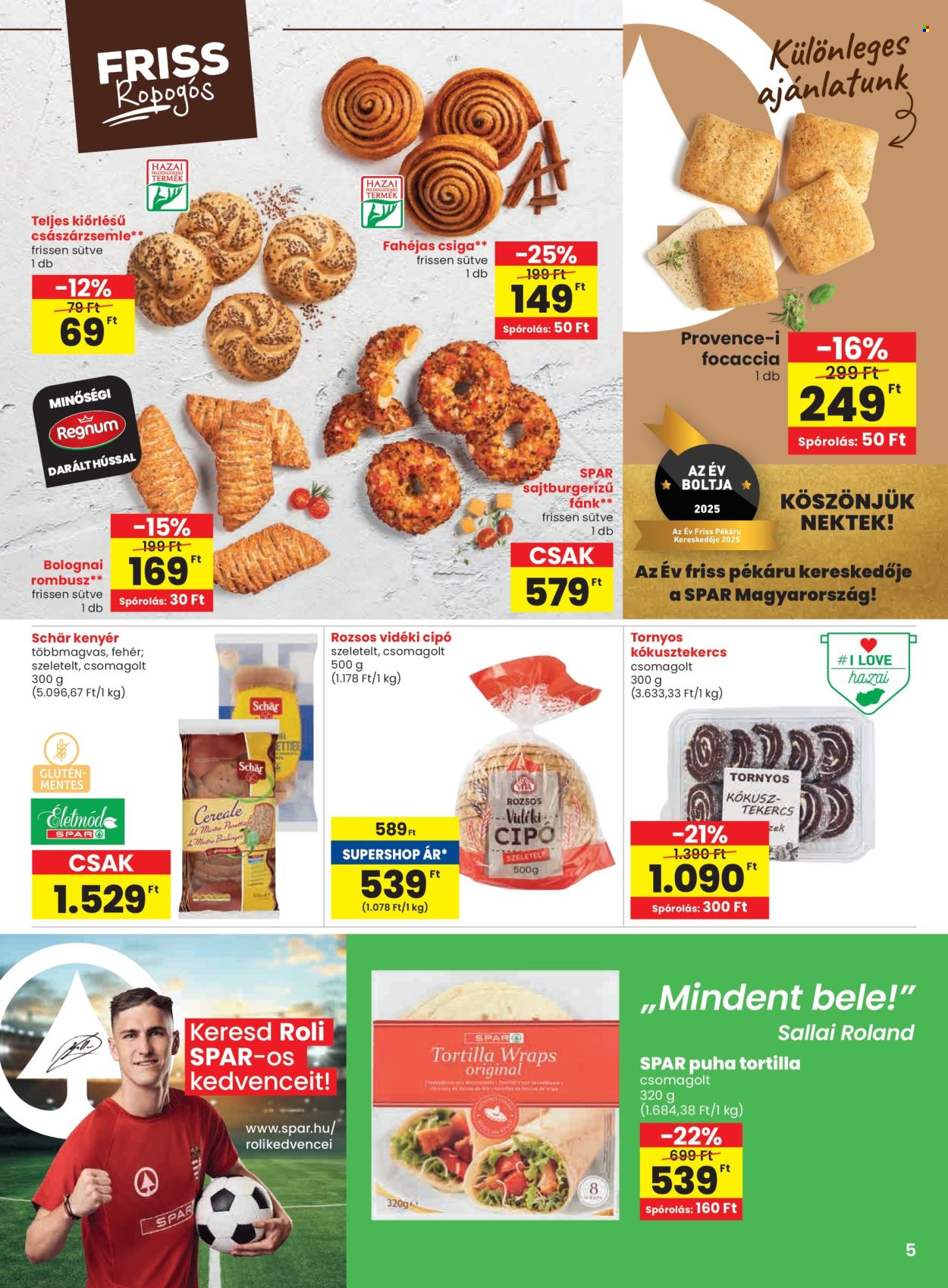 SPAR akciós újságok - 2025.10.02 - 2025.10.08. Oldal 5