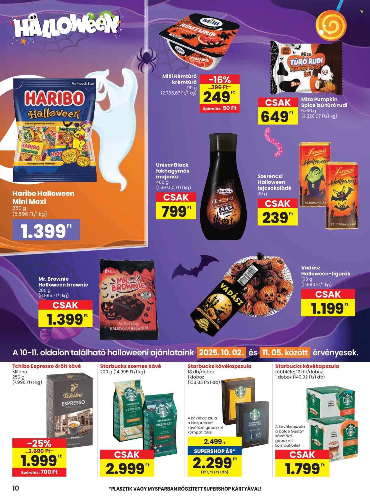 SPAR akciós újságok - 2025.10.02 - 2025.10.08. Oldal 10