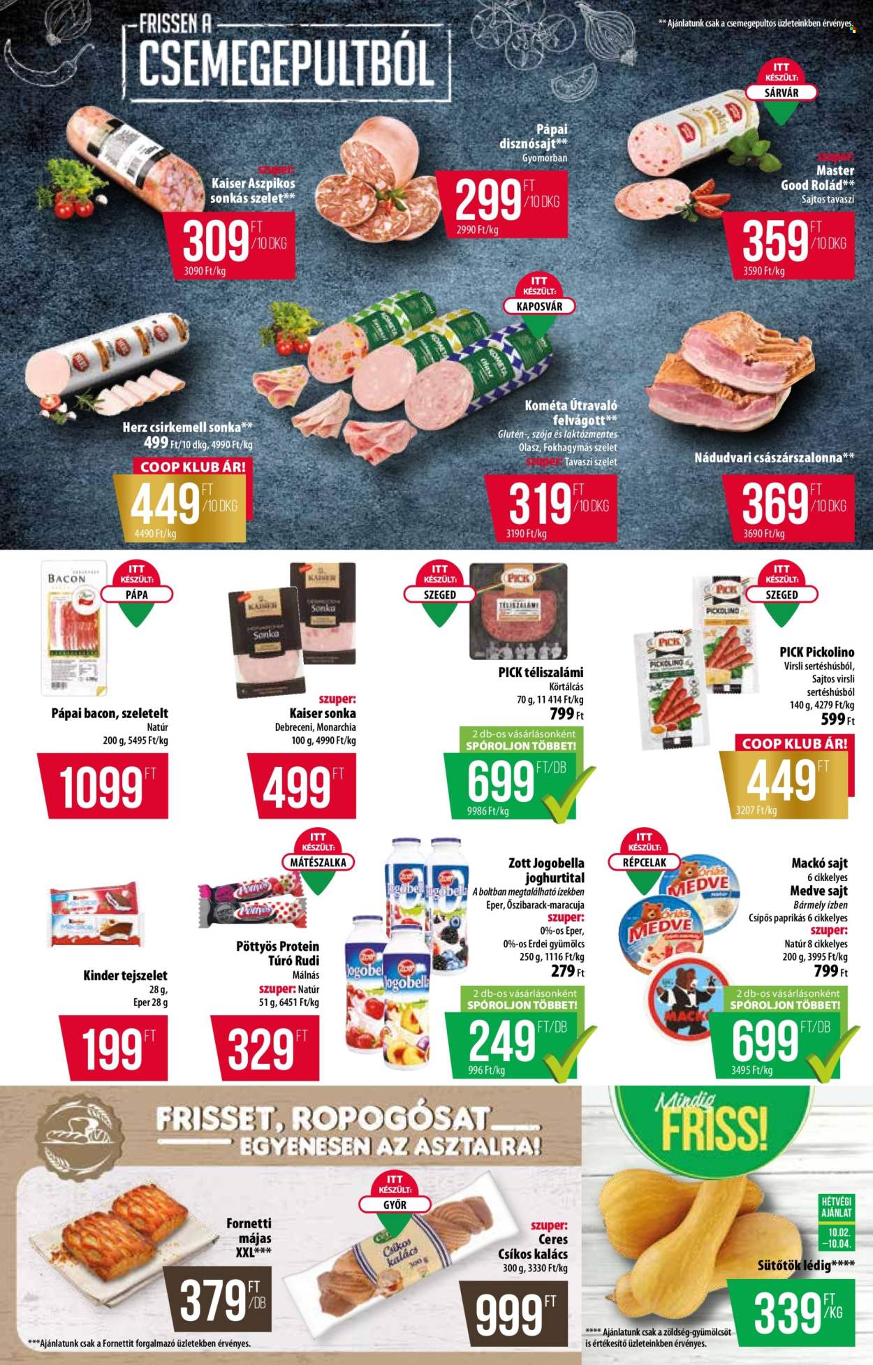 Coop akciós újságok - 2025.10.02 - 2025.10.08. Oldal 2