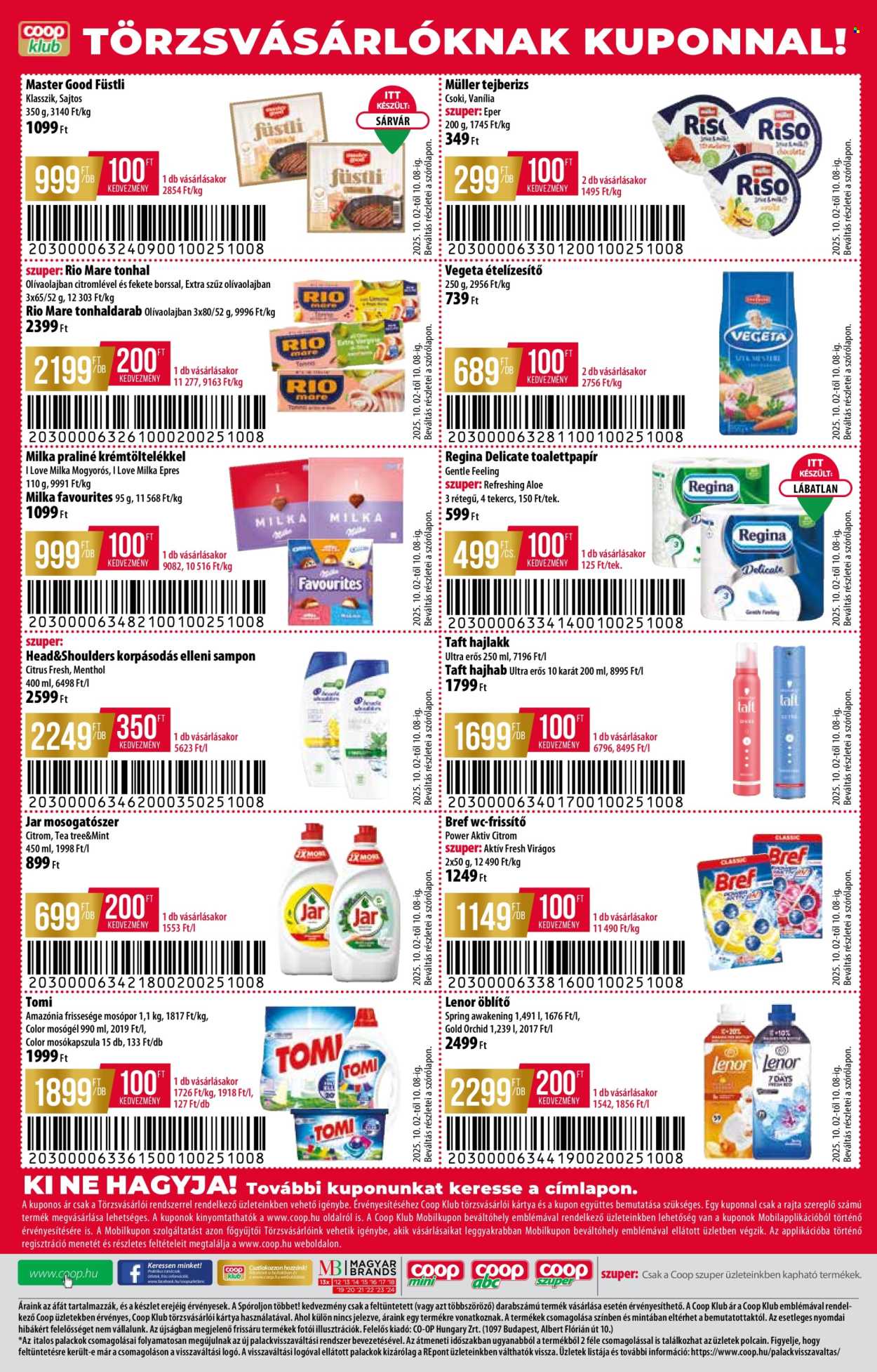 Coop akciós újságok - 2025.10.02 - 2025.10.08. Oldal 8