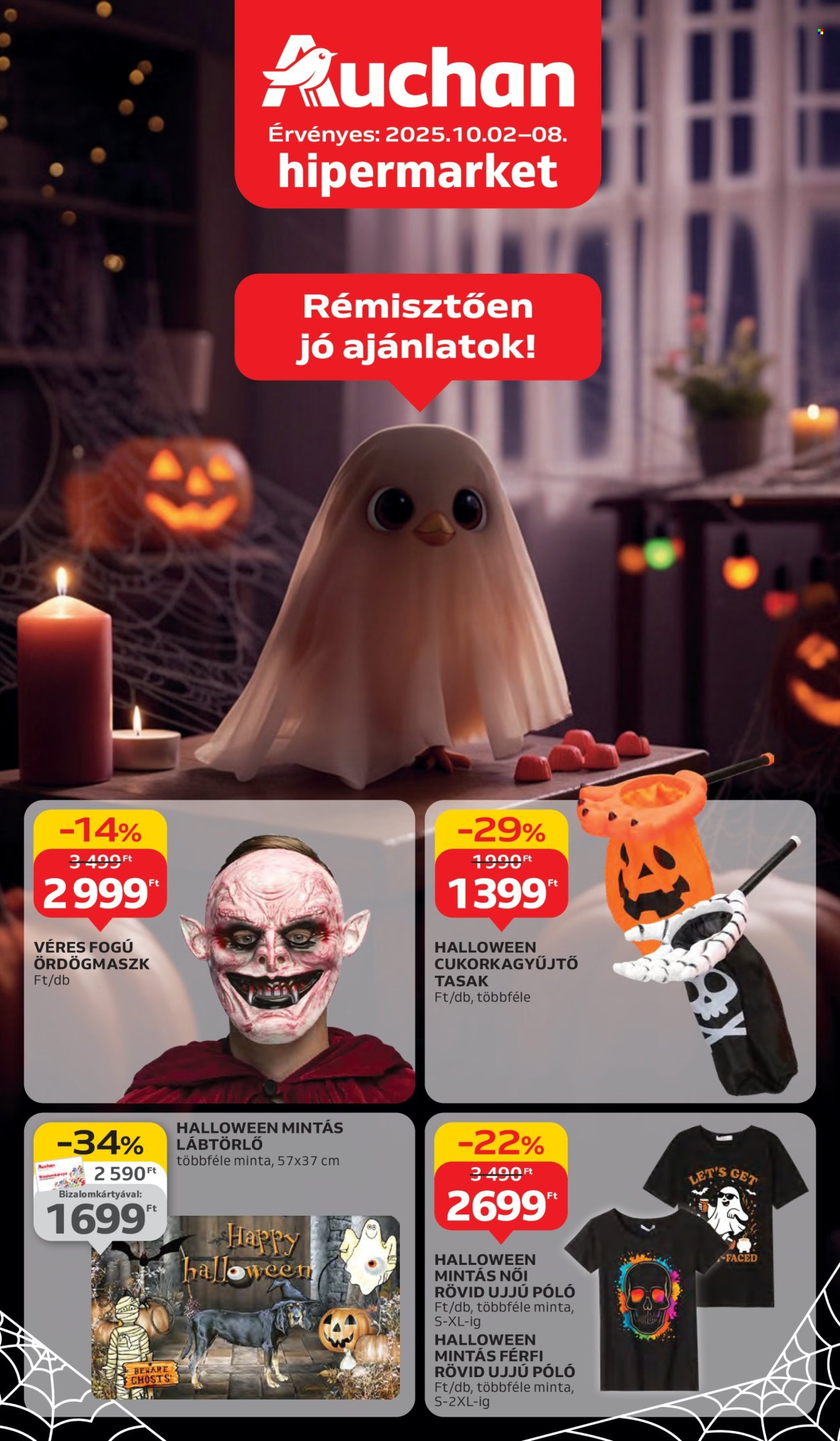 Auchan akciós újságok - 2025.10.02 - 2025.10.08. Oldal 1