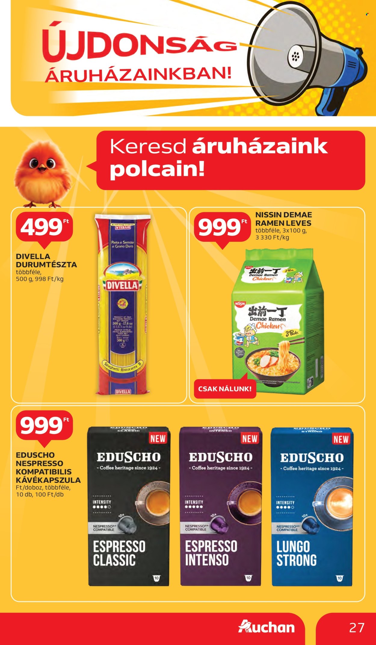 Auchan akciós újságok - 2025.10.02 - 2025.10.08. Oldal 27