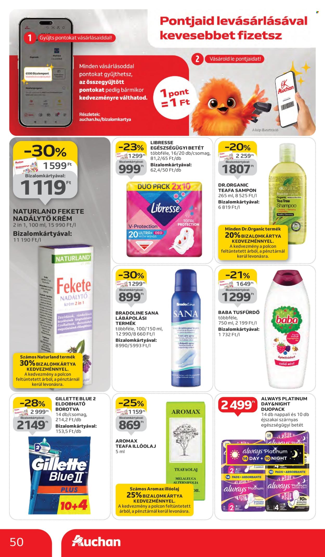 Auchan akciós újságok - 2025.10.02 - 2025.10.08. Oldal 50