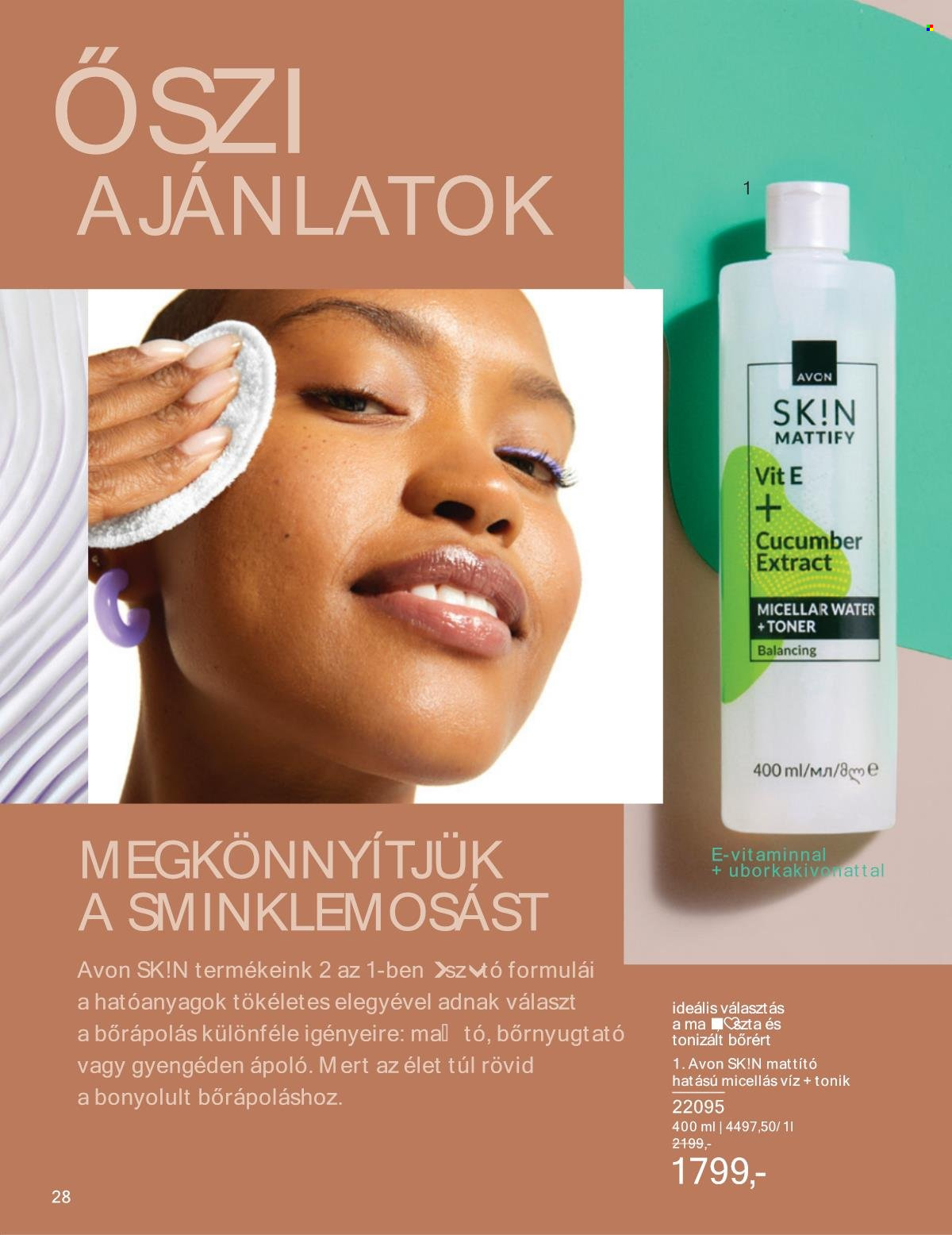 Avon akciós újságok - 2025.10.01 - 2025.10.31. Oldal 28