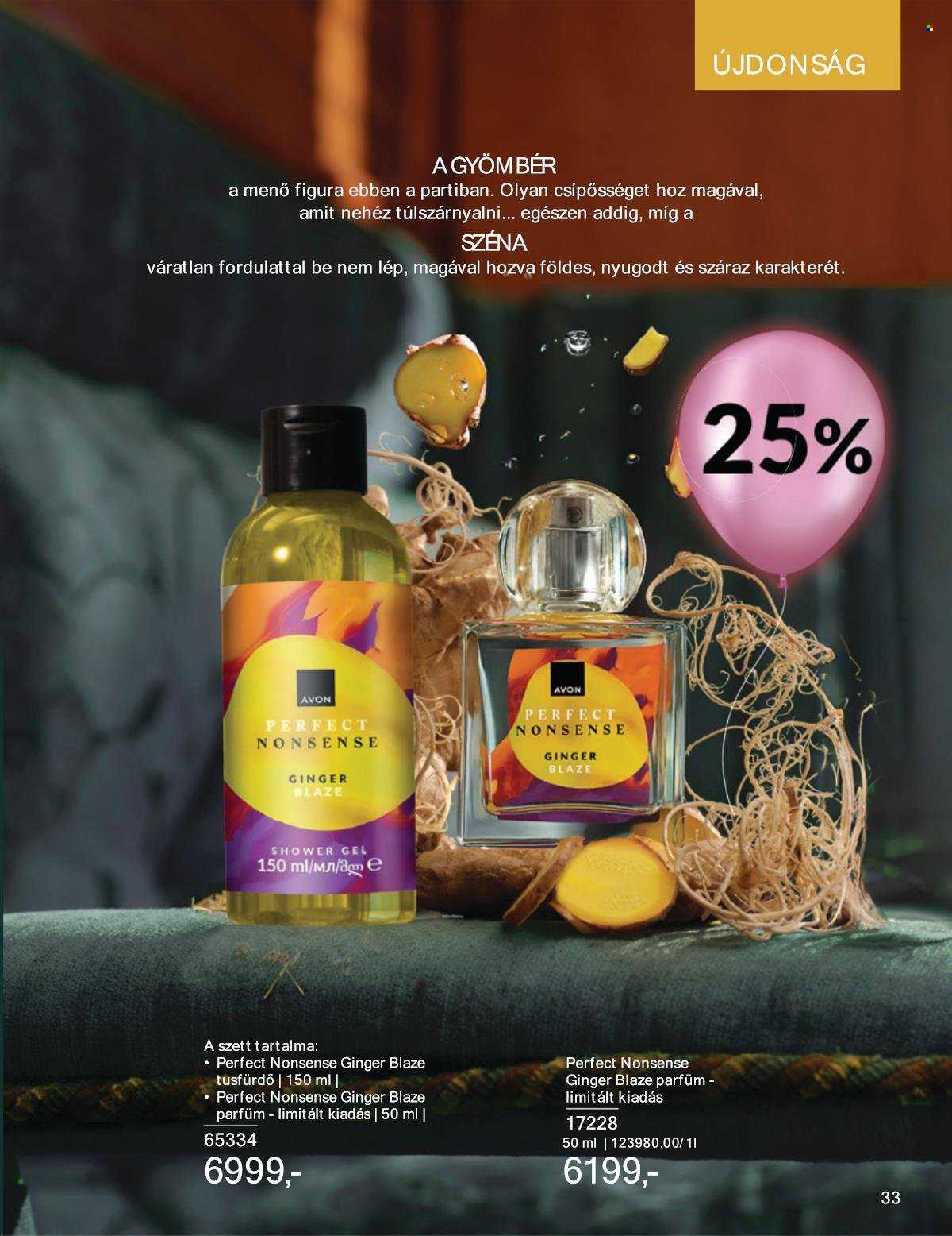 Avon akciós újságok - 2025.10.01 - 2025.10.31. Oldal 33