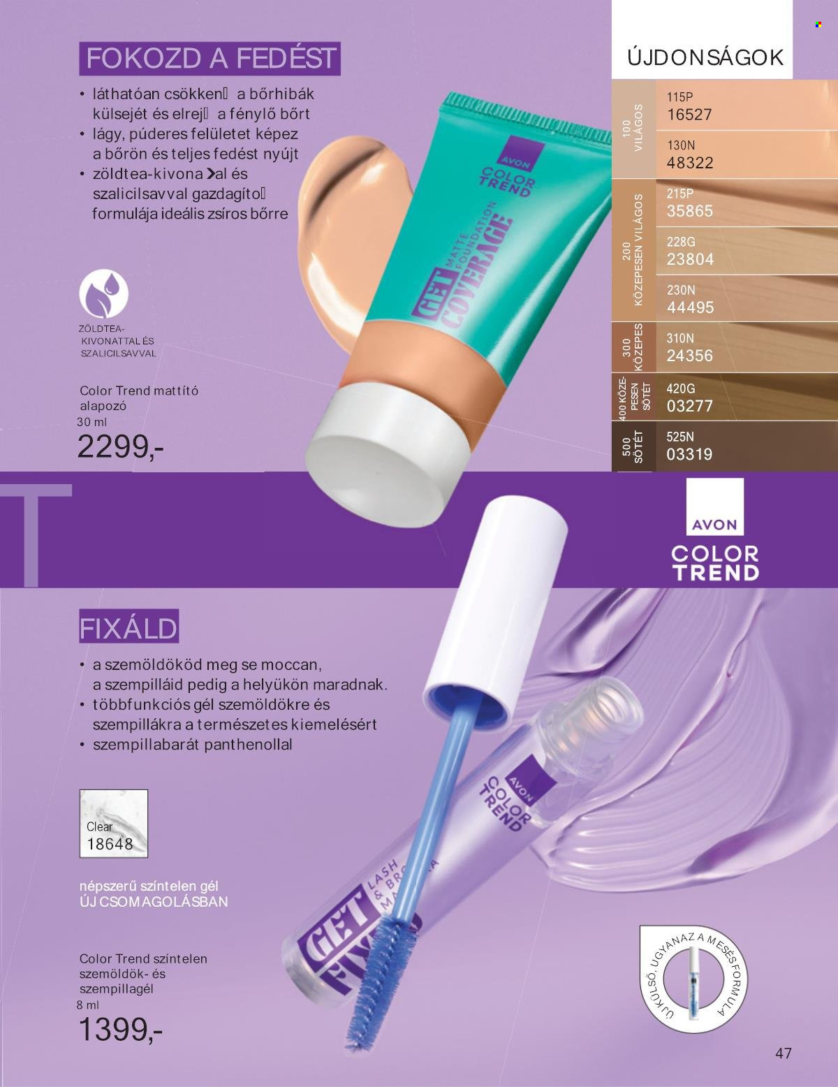 Avon akciós újságok - 2025.10.01 - 2025.10.31. Oldal 47
