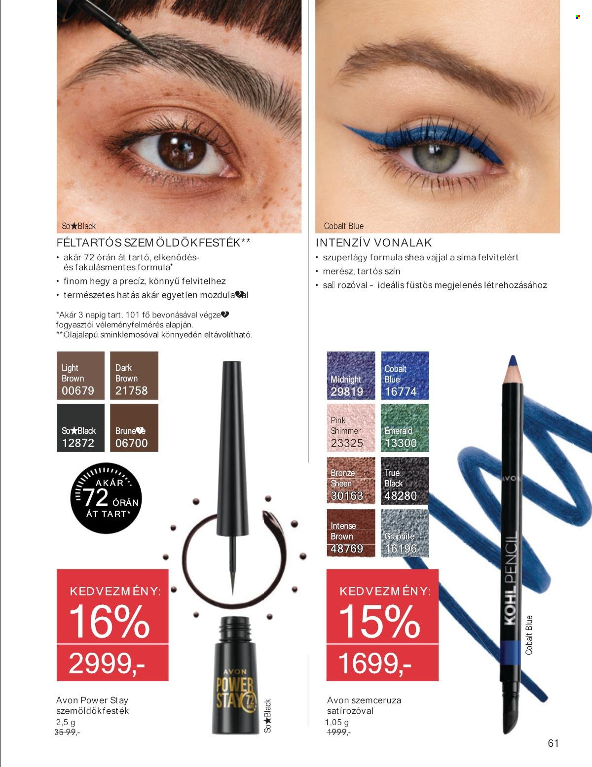 Avon akciós újságok - 2025.10.01 - 2025.10.31. Oldal 61
