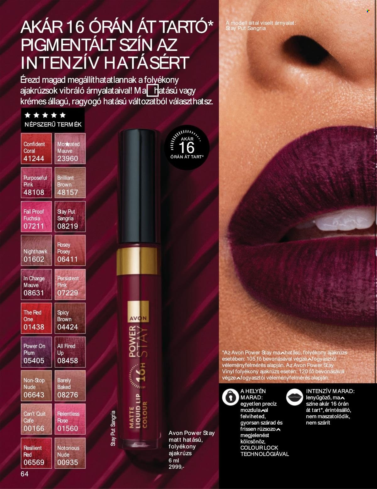 Avon akciós újságok - 2025.10.01 - 2025.10.31. Oldal 64