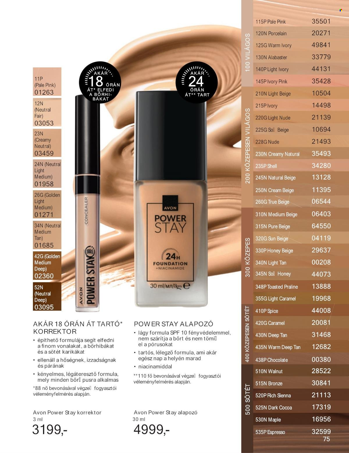 Avon akciós újságok - 2025.10.01 - 2025.10.31. Oldal 75