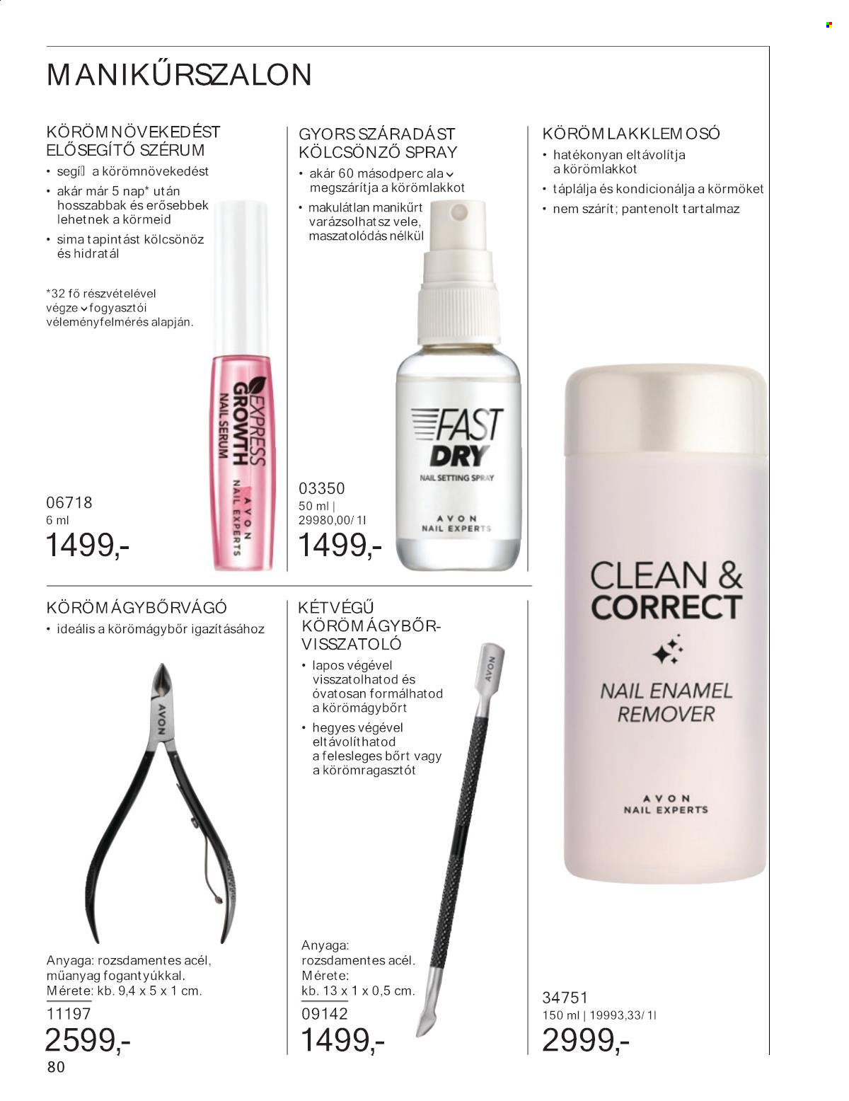 Avon akciós újságok - 2025.10.01 - 2025.10.31. Oldal 80